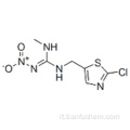 Guanidina, N- [(2-cloro-5-tiazolil) metil] -N&#39;-metil-N &#39;&#39; - nitro-, [C (E)] - CAS 210880-92-5